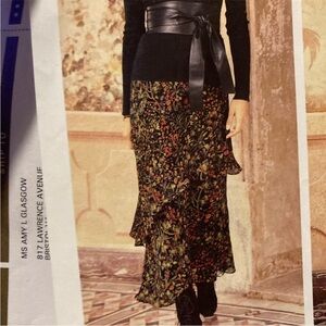 Peruvian Connection Verdure Maxi Skirt Sz 14